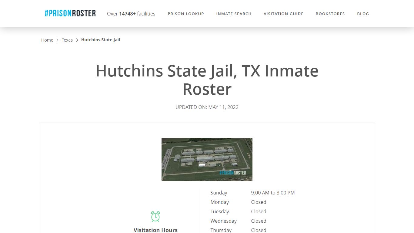 Hutchins State Jail, TX Inmate Roster